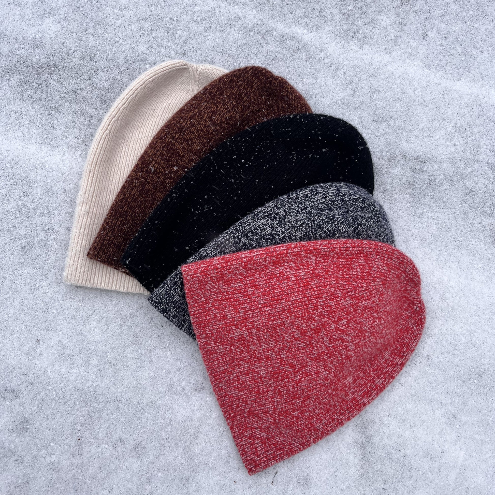 Ace All  Weather Watchcap in Brown Space Dye - SilentZ Knits