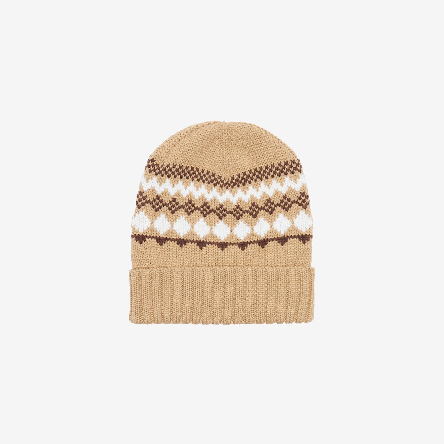 Ava Fairisle knit beanie