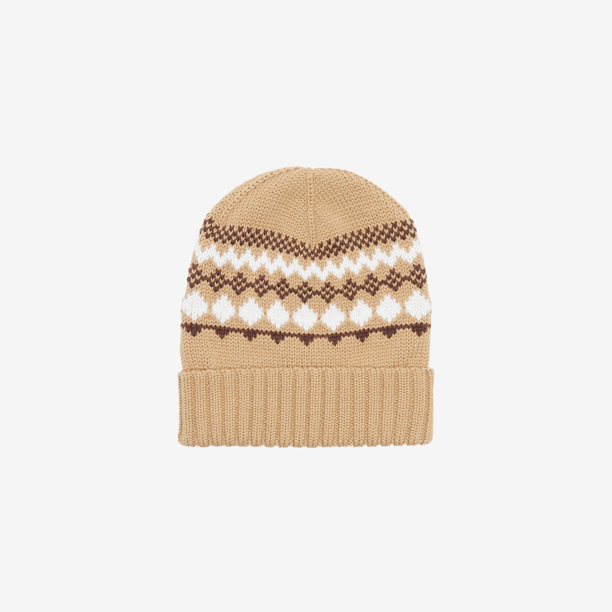 Ava Fairisle knit beanie