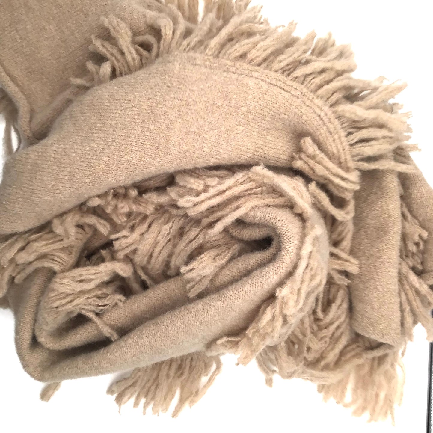Forest scarf with fringes - SilentZ Knits