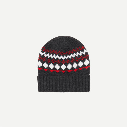 Ava Fairisle Knit Beanie